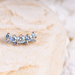 Célis — Clou d’oreille constellation cristalline