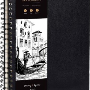 Carnet à dessin relié, A4 – Papier épais